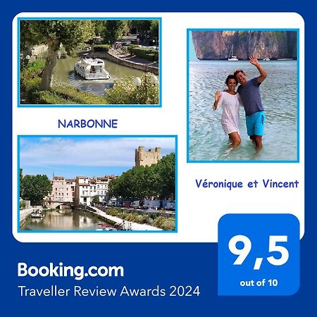 Appartement Avec Balcon, Bord Du Canal, Wifi. Narbonne Ngoại thất bức ảnh